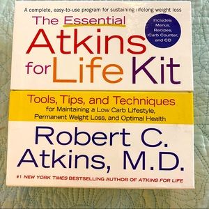 New ‘Atkins For Life Kit’, Easy to use program for lifelong weight loss, NWT
